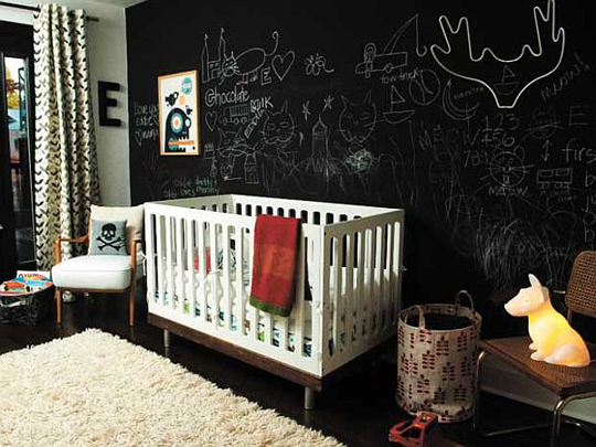 Trendzona_Baby-room-with-blackboard-wall